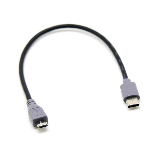 JMT-185674 Type-C to Micro USB OTG Data Cable - 0.25M to 1M Length Options for Android Devices