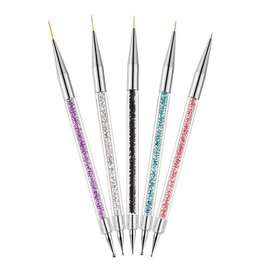 JMT-185802 Double-Headed Pointing Drilling Pen for Rhinestones - 48g Set, Suitable for All Skin Types