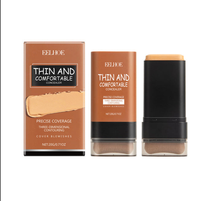 JMT-185930 Lightweight Concealer Foundation Makeup Stick, 20g, Compact Size 4.6x2x10.4cm
