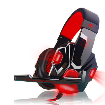 JMT-185994 Head-Mounted Gaming Headphones with Microphone - Luminous and Non-Luminous Options