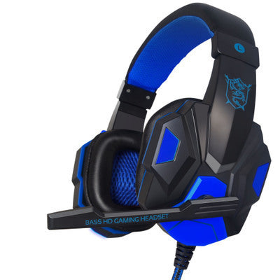 JMT-185994 Head-Mounted Gaming Headphones with Microphone - Luminous and Non-Luminous Options