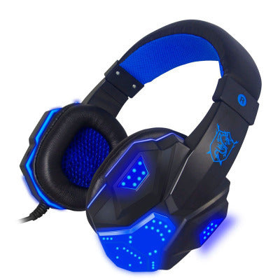 JMT-185994 Head-Mounted Gaming Headphones with Microphone - Luminous and Non-Luminous Options