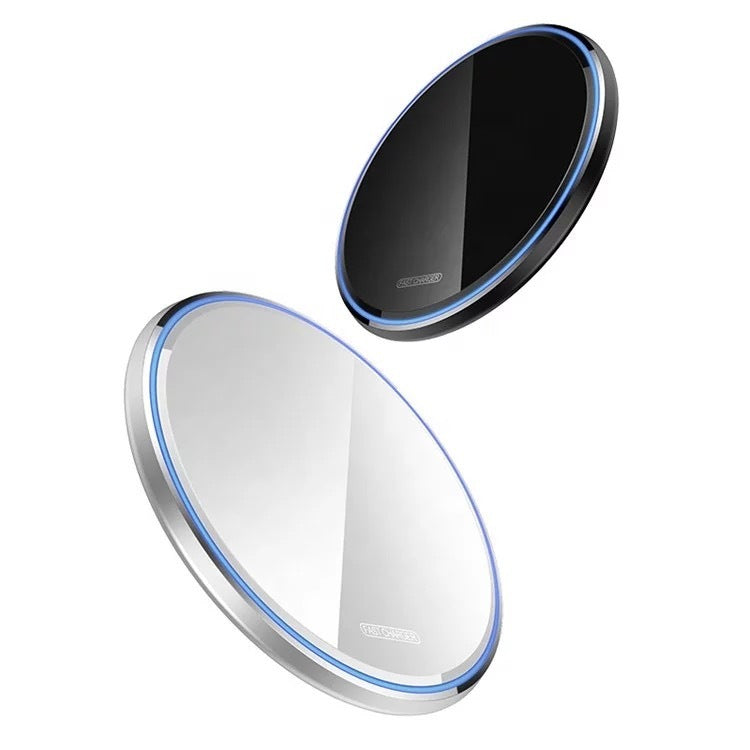 JMT-186186 15W Qi Wireless Charger for iPhone 12, 11 Pro, Xs Max, Mini, X, Xr, 8, Samsung, & Xiaomi - Fast Induction Charging Pad