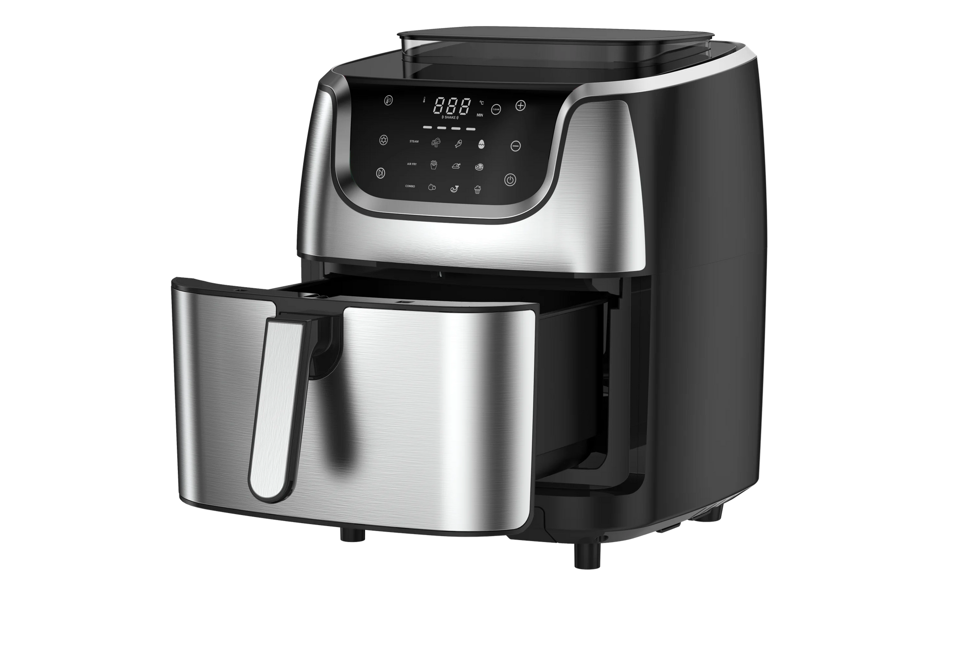 JMT-186250 6.5L Air Fryer with Double Stacking Capability - Oil-Free Cooking Appliance for Smart Home Use