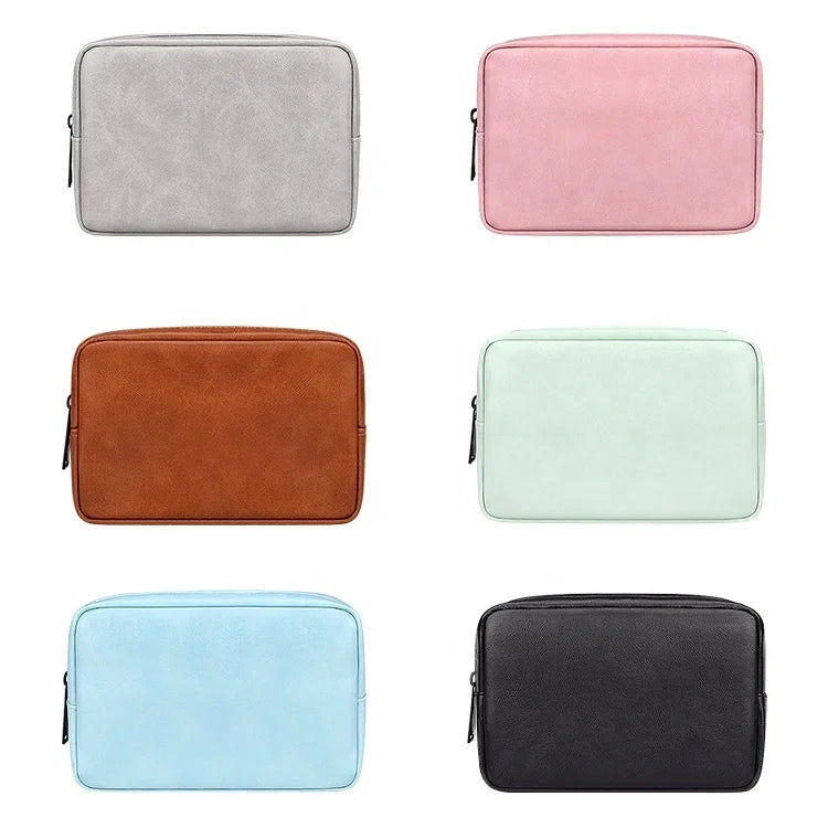 JMT-186314 Premium PU Leather Laptop Sleeve Pouch for MacBook Air/Pro and Retina Models 11-15.4 Inch