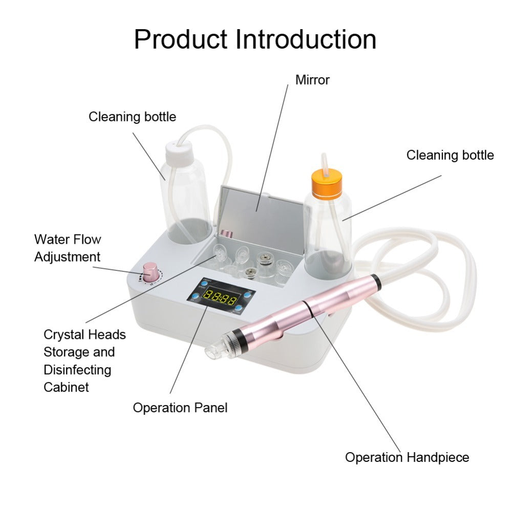 JMT-186634 Portable Oxygen Spray Hydro Jet Face Care Machine for Blackhead Removal and Skin Rejuvenation