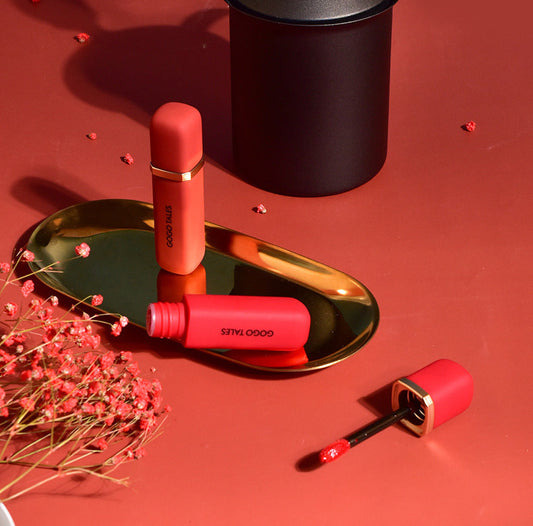 JMT-186762 Matte Velvet Lipstick – Long-Lasting Soft Finish in Apple Red, Rose Bean Paste, Cinnamon Milk Orange, Cream Carrot, Rust Red