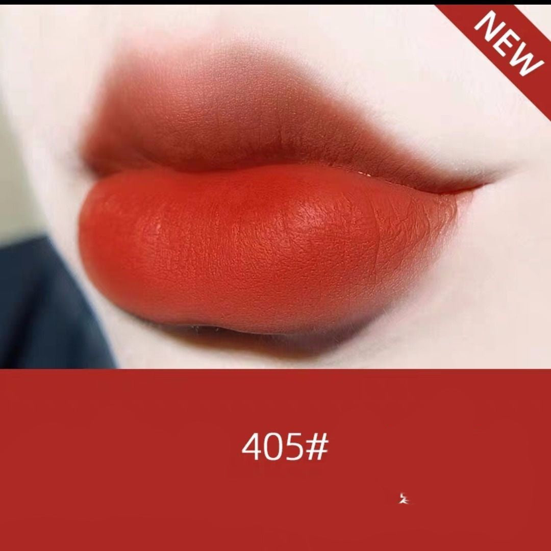JMT-186762 Matte Velvet Lipstick – Long-Lasting Soft Finish in Apple Red, Rose Bean Paste, Cinnamon Milk Orange, Cream Carrot, Rust Red