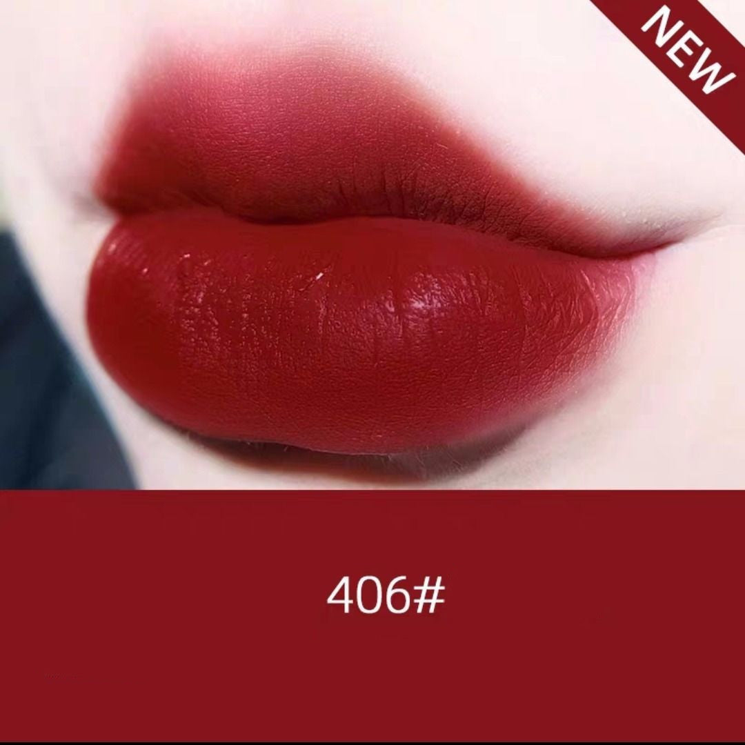 JMT-186762 Matte Velvet Lipstick – Long-Lasting Soft Finish in Apple Red, Rose Bean Paste, Cinnamon Milk Orange, Cream Carrot, Rust Red