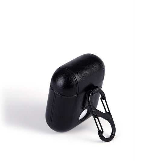 JMT-186826 Genuine Leather Earphone Case for Apple AirPods – Protective Charging Case Design