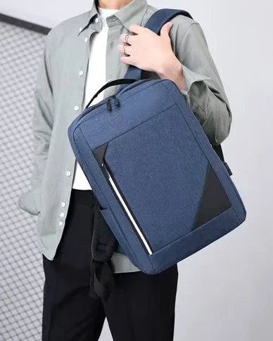 JMT-186826 Waterproof Oxford Backpack with USB Charging Port for Laptops and Computers