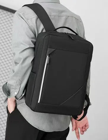 JMT-186826 Waterproof Oxford Backpack with USB Charging Port for Laptops and Computers