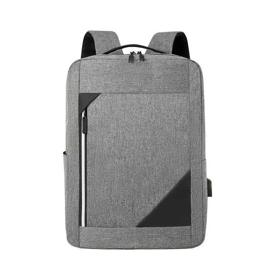 JMT-186826 Waterproof Oxford Backpack with USB Charging Port for Laptops and Computers