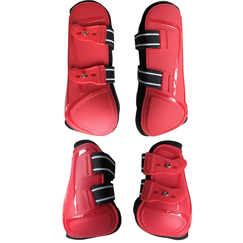 JMT-187018 PU Hard Shell Protective Leg Guard for Horses