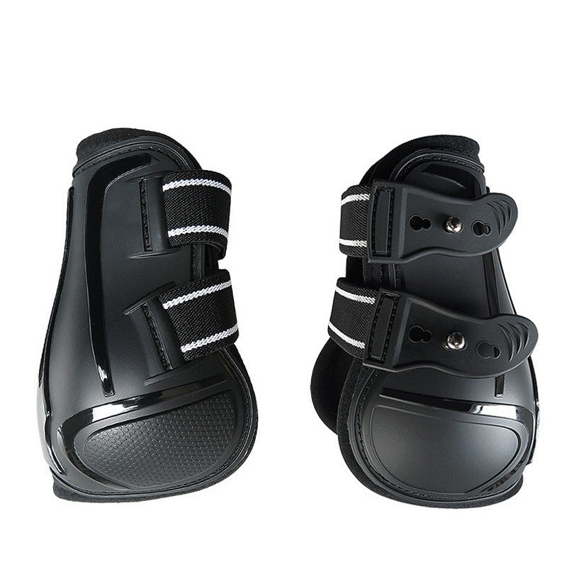 JMT-187018 PU Hard Shell Protective Leg Guard for Horses