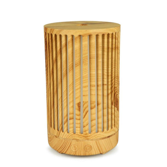 JMT-187146 Hollowed Wood Pattern Aromatherapy Humidifier for Relaxation and Comfort