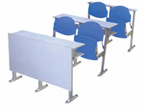 JMT-187402 MDF and Chromed Metal Student Shelf with Desk and Chair Set, Model H-745