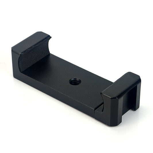 JMT-187658 Handheld Bracket for Tabletop Tripod - Compatible with iPhone Models, Aluminum Alloy Construction, 11cm Size