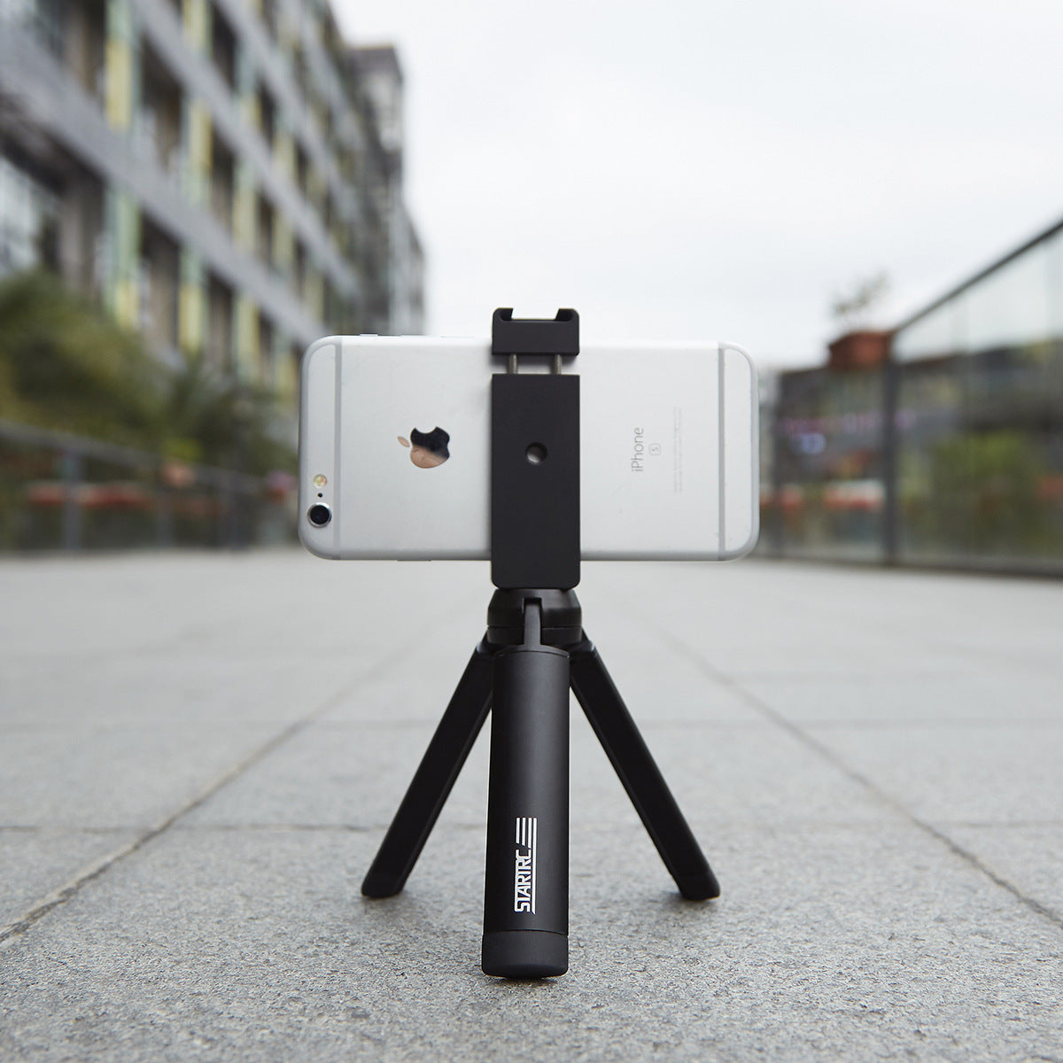 JMT-187658 Handheld Bracket for Tabletop Tripod - Compatible with iPhone Models, Aluminum Alloy Construction, 11cm Size