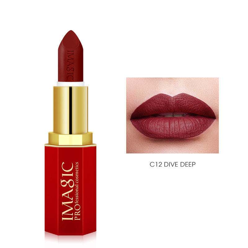 JMT-187914 Matte Lipstick Balm - Long-Lasting, Waterproof, Non-Fading Color, 3.5g