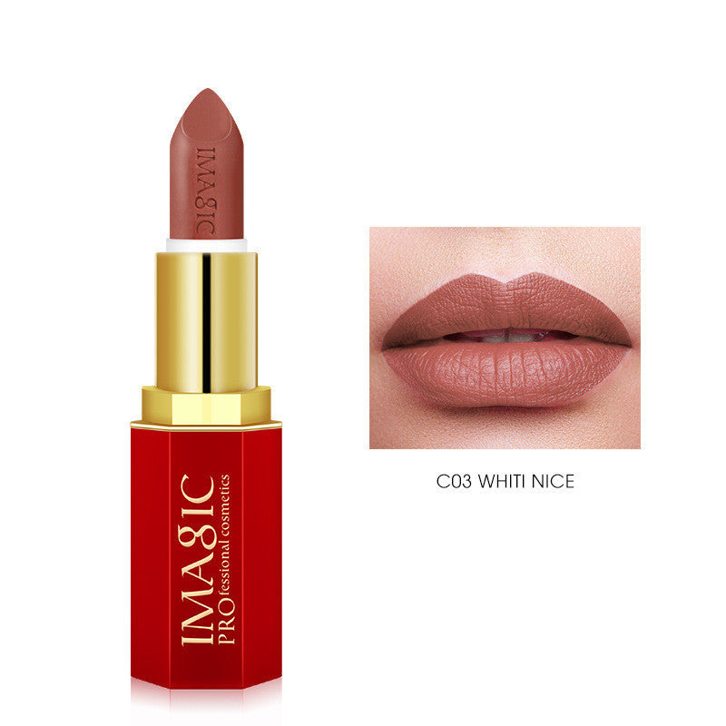 JMT-187914 Matte Lipstick Balm - Long-Lasting, Waterproof, Non-Fading Color, 3.5g