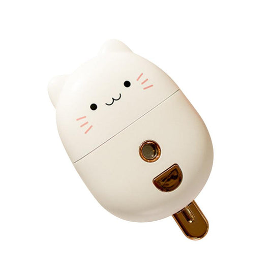 JMT-188042 Portable Handheld Rechargeable Humidifier with 40ml Water Tank Capacity in White and Pink