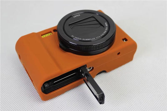 JMT-188170 Soft Silicone Camera Bag for Single Electric and Micro Single Cameras - Shockproof, Wear-Resistant, Breathable, Casual Style in Green, Black, Brown