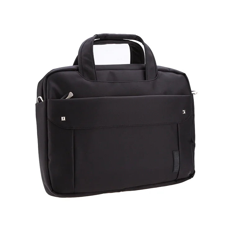 JMT-188618 14 Inch Men's Saffiano Leather Laptop Briefcase for Work and Office