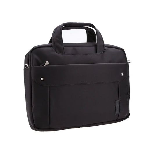 JMT-188618 14 Inch Men's Saffiano Leather Laptop Briefcase for Work and Office