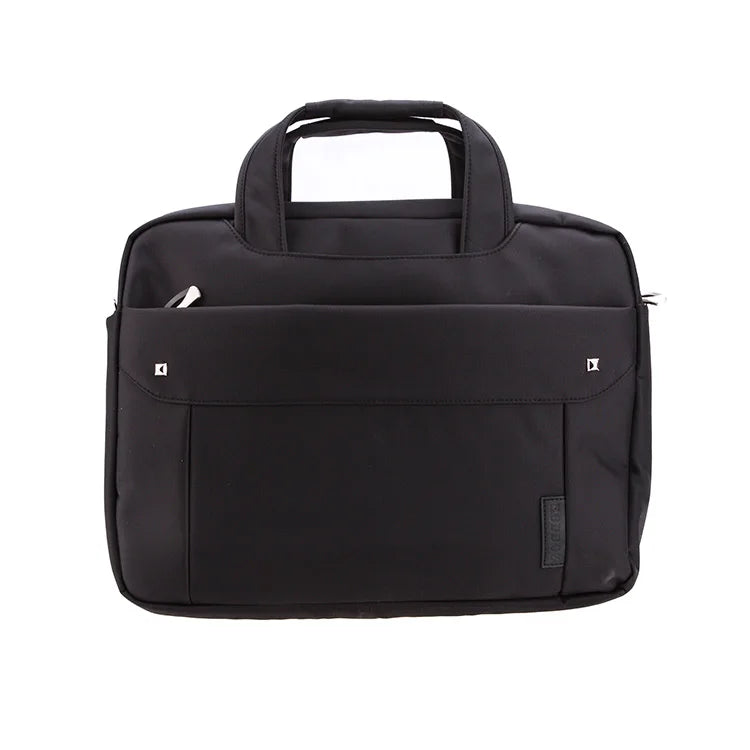 JMT-188618 14 Inch Men's Saffiano Leather Laptop Briefcase for Work and Office