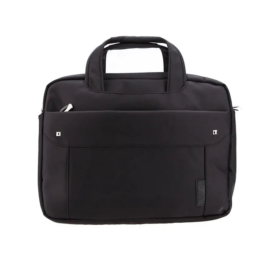JMT-188618 14 Inch Men's Saffiano Leather Laptop Briefcase for Work and Office