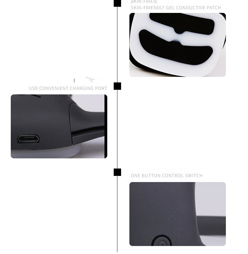 JMT-189194 EMS Intelligent Microcurrent Face Shaping Device with 6 Modes for Facial Massage and Lifting