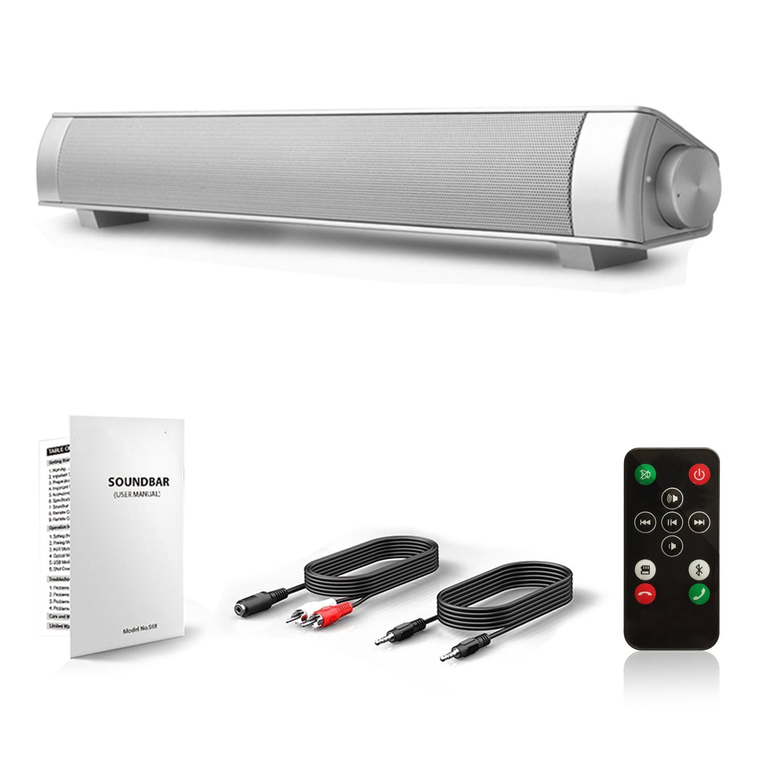 JMT-189962 Portable Bluetooth Speaker with 2000 mAh Battery, Frequency Response 100Hz-20kHz, Built-in Lithium Battery