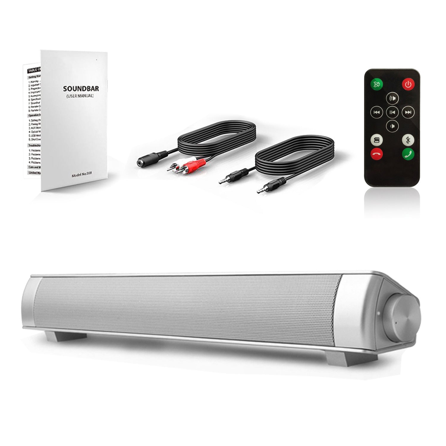 JMT-189962 Portable Bluetooth Speaker with 2000 mAh Battery, Frequency Response 100Hz-20kHz, Built-in Lithium Battery