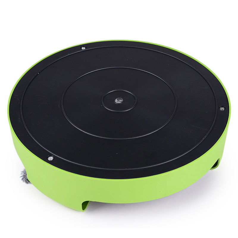 JMT-189962 Shadowless Rotating Turntable for Cats and Mice – Circular Play Platform with Toy Space