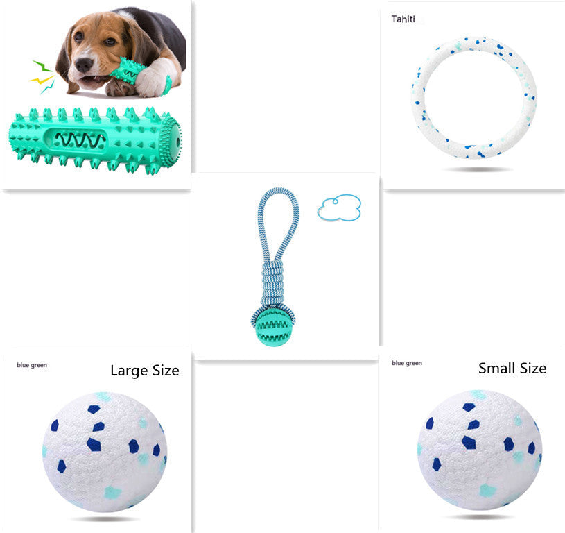 JMT-190090 Vocal Pet Dog Teething Stick - Multifunctional Cleaning Toothbrush Chewing Toy for Dogs
