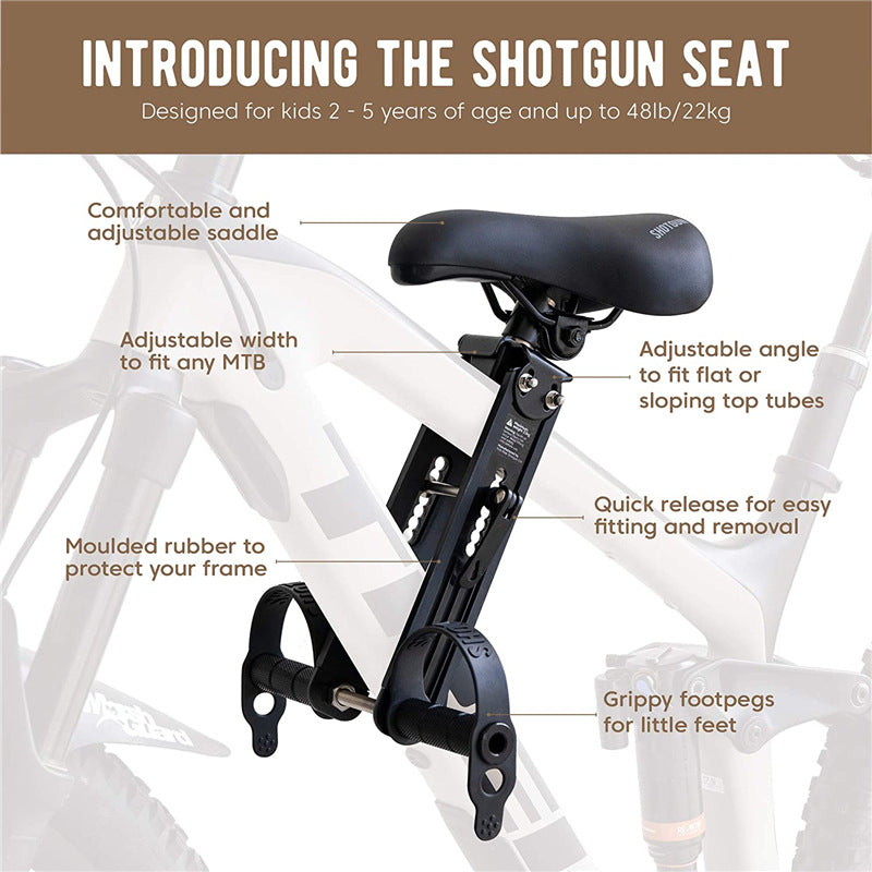 JMT-190154 Comfortable Kids Mountain Bike Seat Cushion Pad for Cycling Adventures