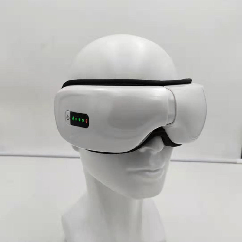 JMT-190346 Wireless Smart Eye Massager with Air Pressure, Hot Compress, and Music Vibration Features - USB Powered