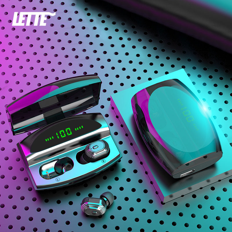 JMT-190602 Wireless Bluetooth Headset with Stereo Sound and Voice Control – 10m Range, Multi-Point Connection