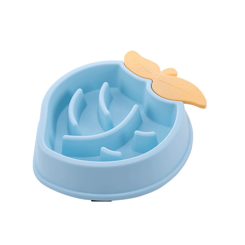 JMT-190922 Slow Feed Dog Bowl with Non-Slip Base - Maze Design for Healthy Eating and Digestion