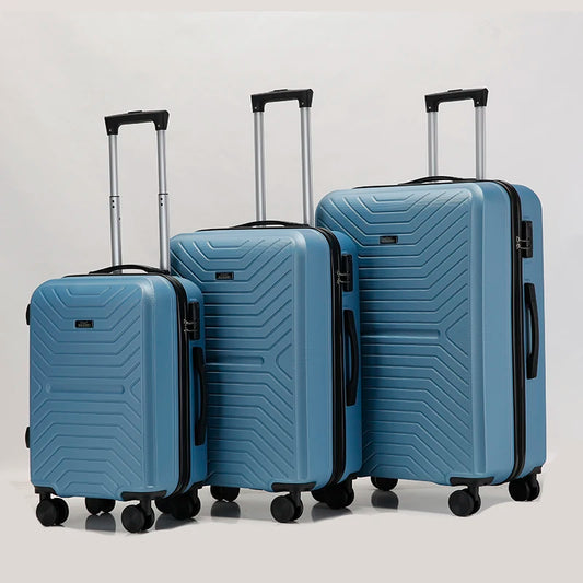 JMT-190986 Three-Piece Luggage Set with 20-Inch Trolley Suitcase for Travel