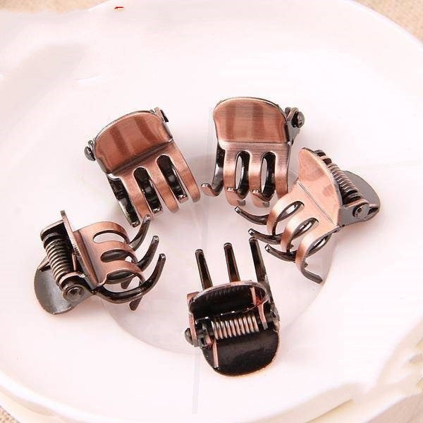JMT-191626 Mini Korean Hair Catch Bangs Clip Set - Various Colors Available