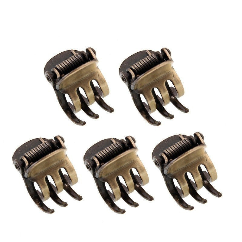JMT-191626 Mini Korean Hair Catch Bangs Clip Set - Various Colors Available