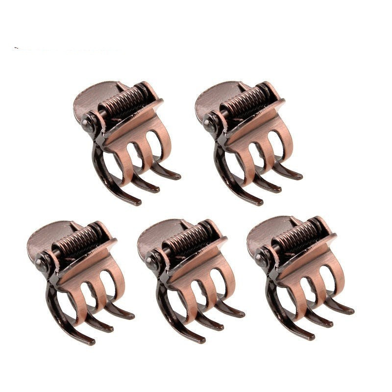 JMT-191626 Mini Korean Hair Catch Bangs Clip Set - Various Colors Available