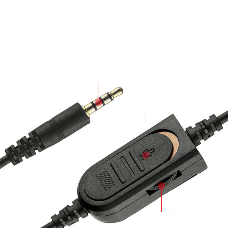 JMT-191754 Light-Up Wired Gaming Headset with Camouflage Design for PS4