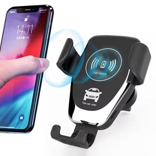 JMT-191946 Smart Auto-Clamping Wireless Car Charger with Fast Charging and Secure Mounting Options