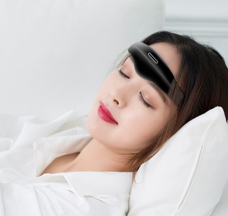 JMT-192202 Wireless Head Massage Sleep Aid Device with Relaxation Pulse Therapy and Infinite Gear Adjustment