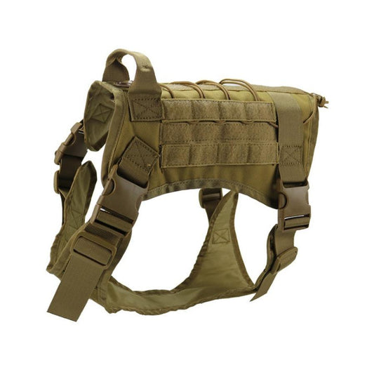 JMT-192586 Tactical Waterproof Vest for Large Dogs - K9 Chest Strap in Various Sizes and Colors