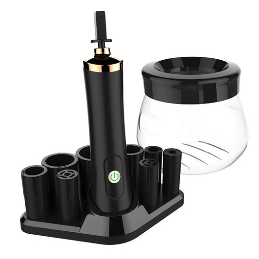 JMT-192650 Automatic Electric Makeup Brush Cleaner with Quick Drying Function and Multi-Function Charging Options