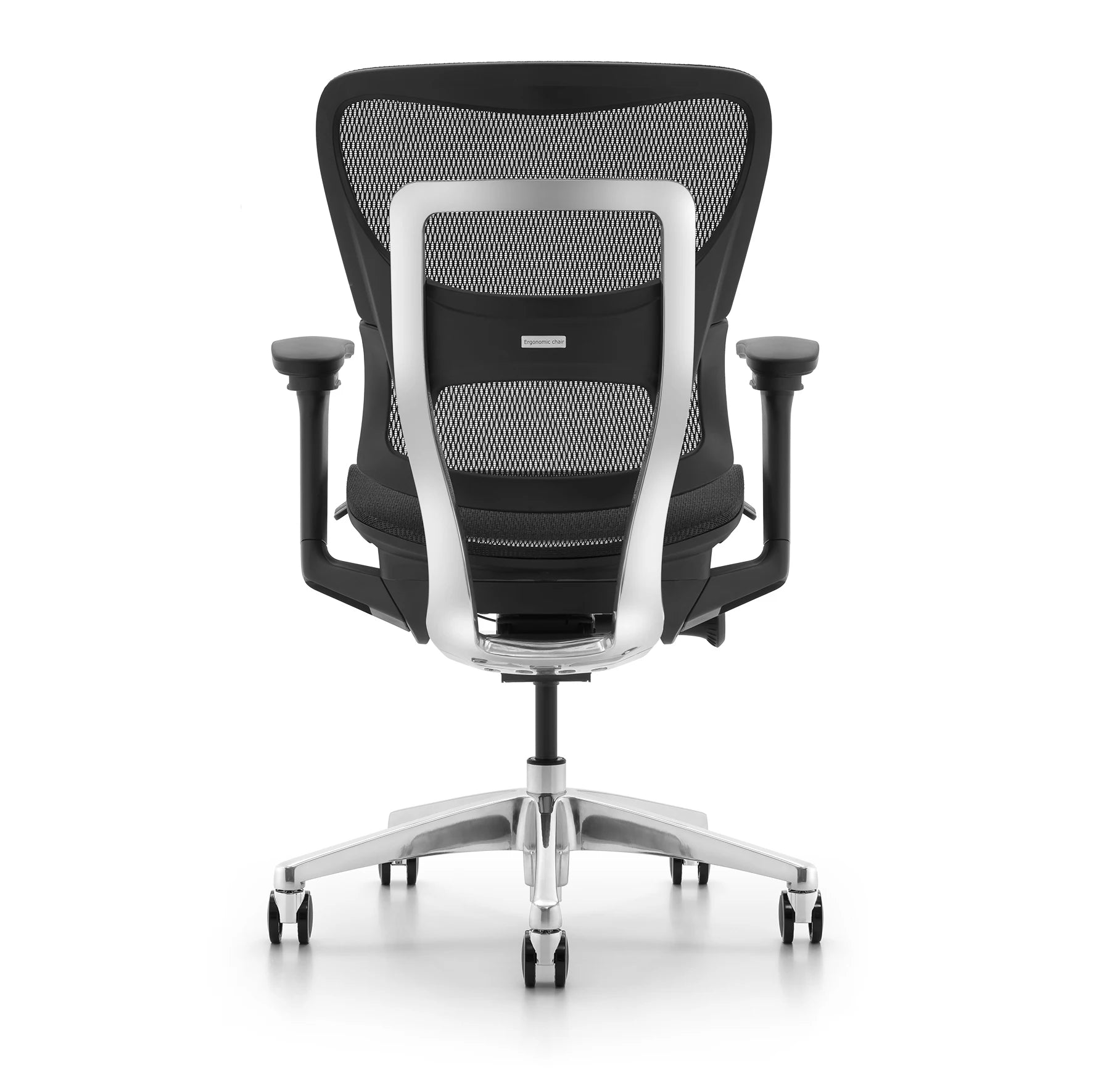 JMT-192842 Mid Back Executive Mesh Office Chair with Swivel and Heated Headrest for Comfort and Support